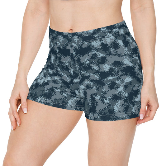 U.S. Airforce Camo Women's Athletic Shorts Printify