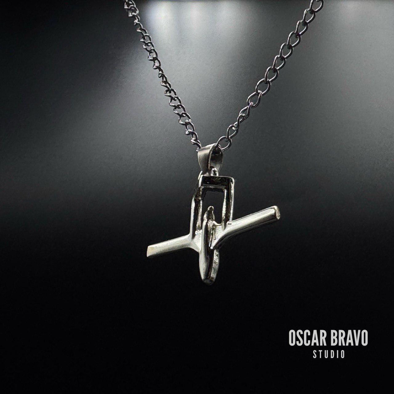 Drone Necklace – UAV & UAS Pilot Jewelry Gift for Drone Enthusiasts, Engineers & Remote Operators OSCAR BRAVO STUDIO