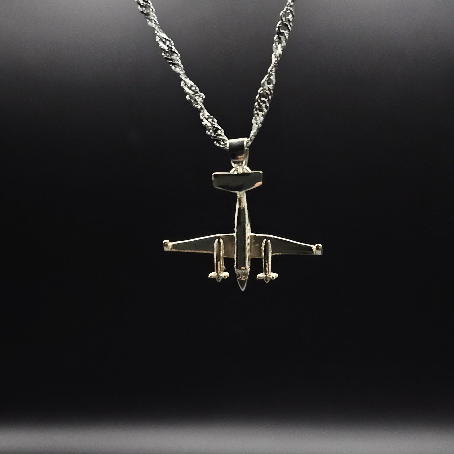 Minimalist Airplane Necklace, King Air C90 Inspired Pendant, Aviation Gift for Pilots and Cadets OSCAR BRAVO STUDIO