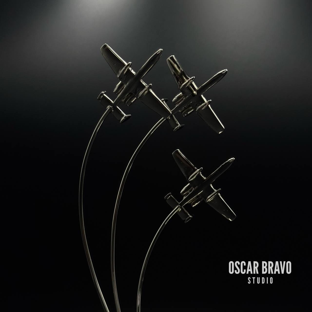 A10 Warthog Formation Model – Fighter Jet Display, Pilot Gift, Aircrew & Veteran Collectible, Military Desk Decor OSCAR BRAVO STUDIO