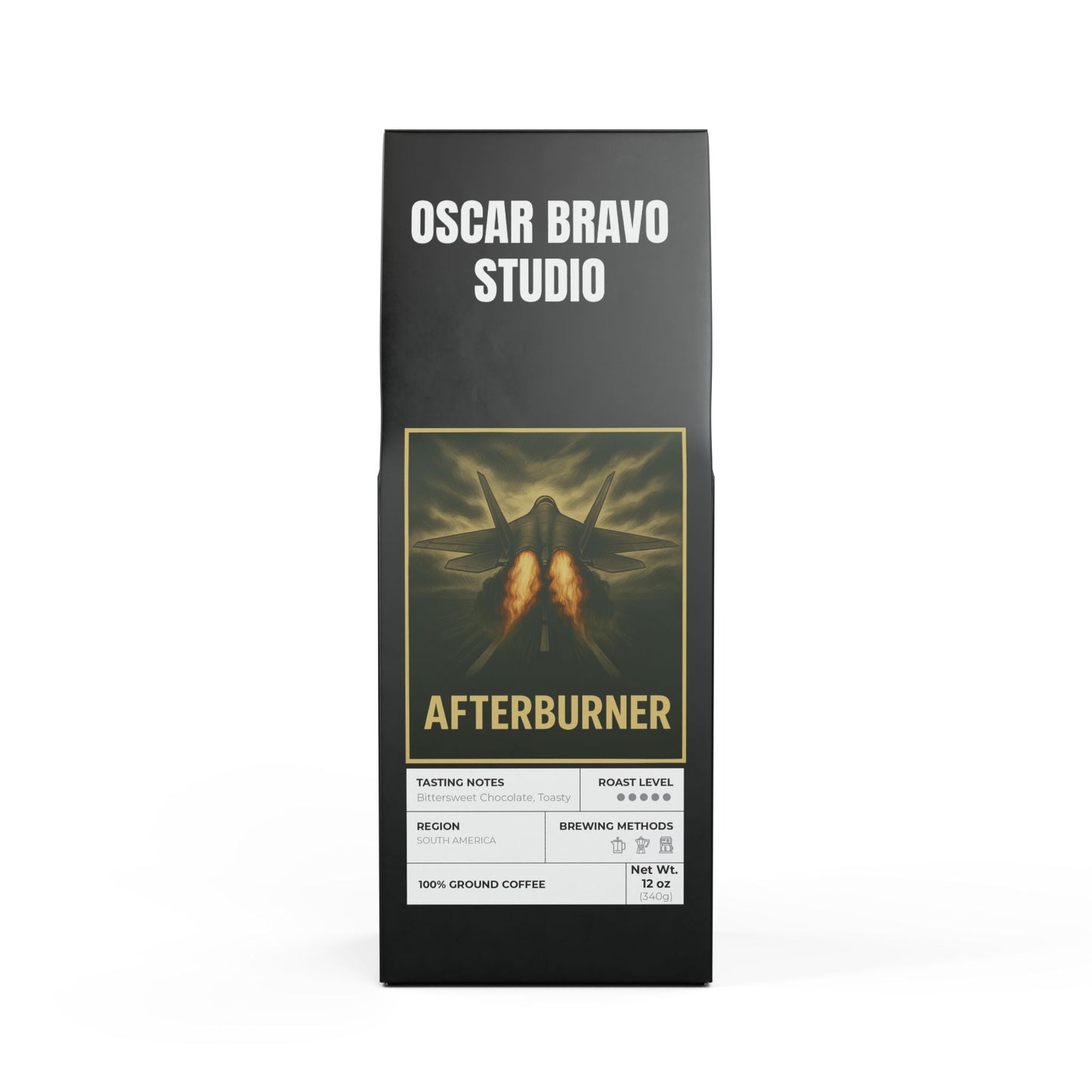 Afterburner Bitterroot Coffee Blend (Dark French Roast) Printify