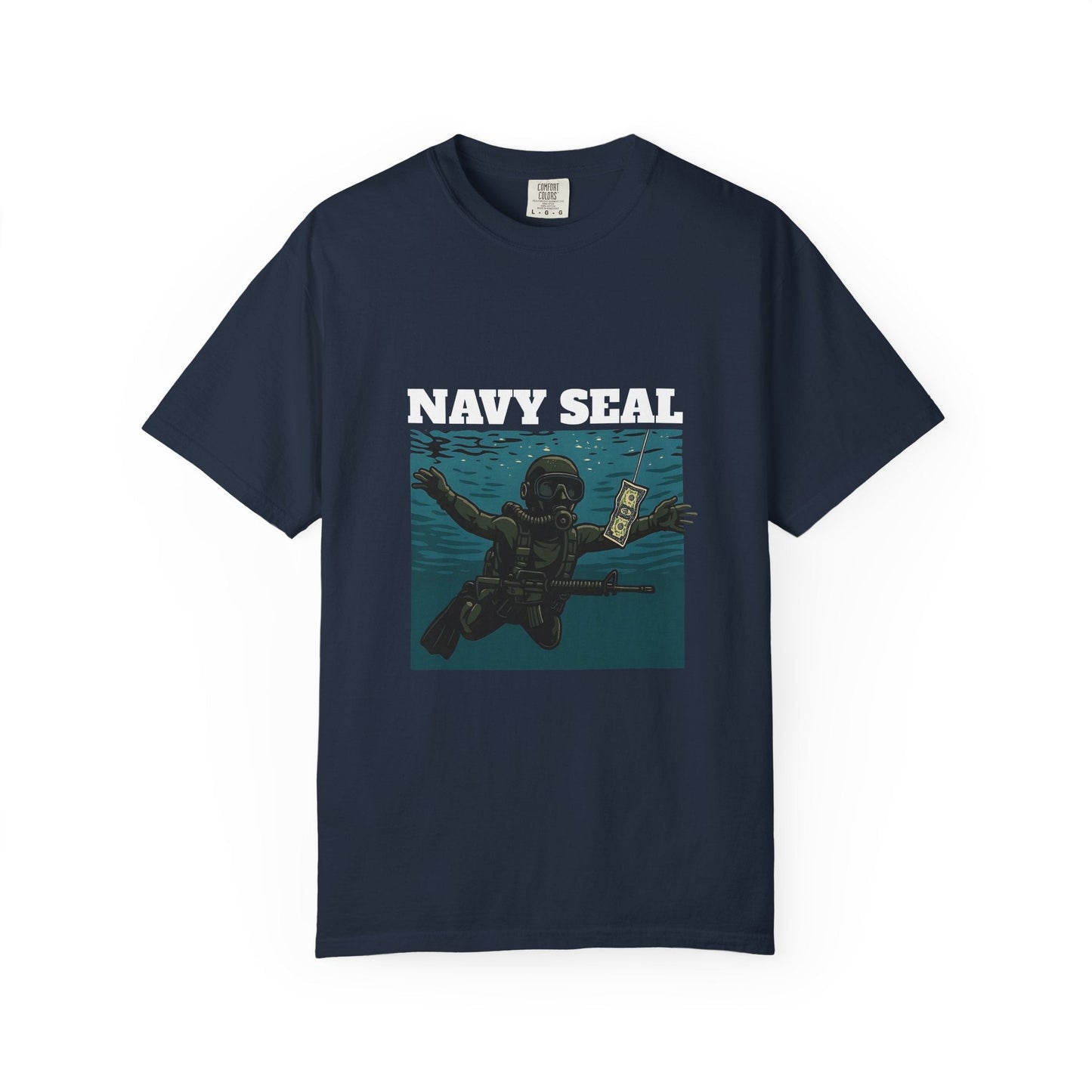 Navy Seal Graphic T-Shirt, Vintage Style Unisex Tee, Military Inspired Apparel, Perfect Gift for Veterans and Active Duty, Casual Wear Printify