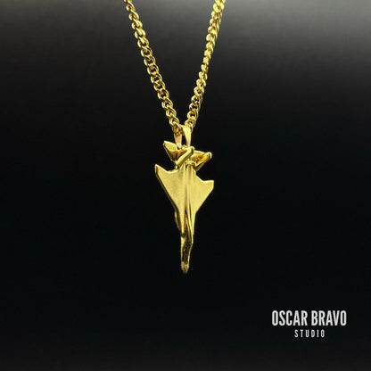 Gold Toned Necklace, F35, F18, F16, F5, F4, F22, F15 Fighter Jet, Pendant, Gifts for pilot, Pilot Necklace, Airman gifts, Military Wife Mağazam