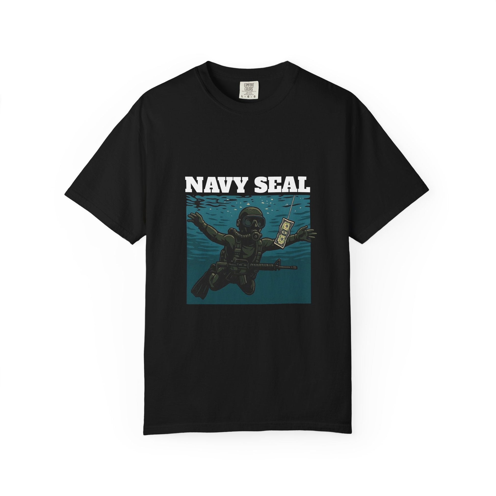 Navy Seal Graphic T-Shirt, Vintage Style Unisex Tee, Military Inspired Apparel, Perfect Gift for Veterans and Active Duty, Casual Wear Printify