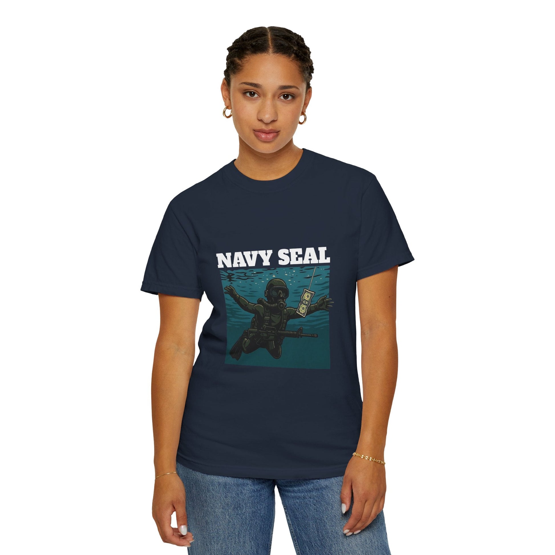 Navy Seal Graphic T-Shirt, Vintage Style Unisex Tee, Military Inspired Apparel, Perfect Gift for Veterans and Active Duty, Casual Wear Printify