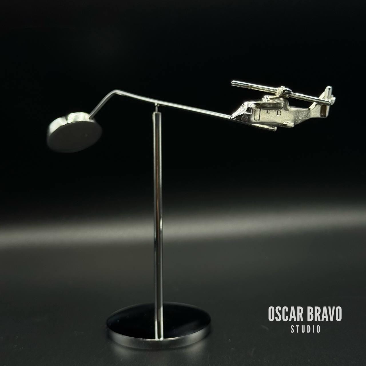 AW101 Merlin Helicopter Balance Model – Military Display Gift for Pilots, Aircrew, and Collectors OSCAR BRAVO STUDIO