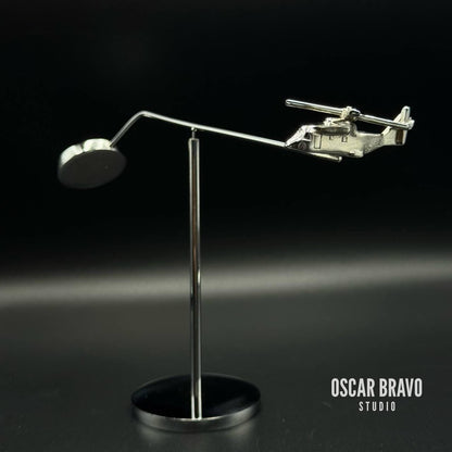 AW101 Merlin Helicopter Balance Model – Military Display Gift for Pilots, Aircrew, and Collectors OSCAR BRAVO STUDIO