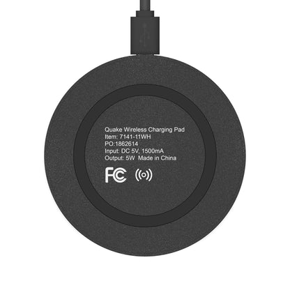 Helipad Wireless Charging Pad — Yellow Ring H Qi Fast Charger Printify