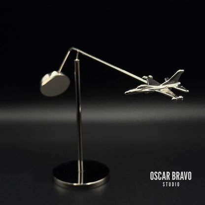 F-16 Falcon Desktop Model – F16 Jet Decor for Pilot Gifts & Displays OSCAR BRAVO STUDIO