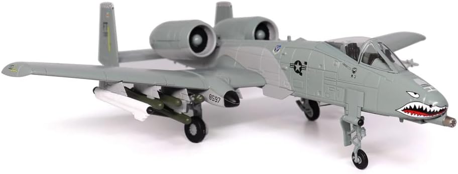 1:72 Scale Model Fairchild Republic A-10 Thunderbolt II Warthog – Militaria Diecast by Motorcity Classics OSCAR BRAVO STUDIO