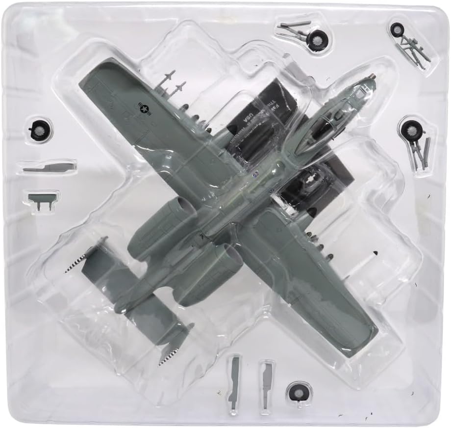 1:72 Scale Model Fairchild Republic A-10 Thunderbolt II Warthog – Militaria Diecast by Motorcity Classics OSCAR BRAVO STUDIO