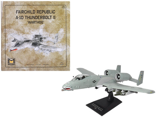 1:72 Scale Model Fairchild Republic A-10 Thunderbolt II Warthog – Militaria Diecast by Motorcity Classics