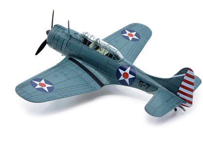 1:72 Douglas SBD-3 Dauntless Bomber Plane – U.S. Navy 1938 Diecast Model by Warbirds of WWII OSCAR BRAVO STUDIO