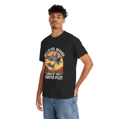 Nellis AFB Nevada Patriot T-Shirt — Nellis AFB Military Pride Tee Printify