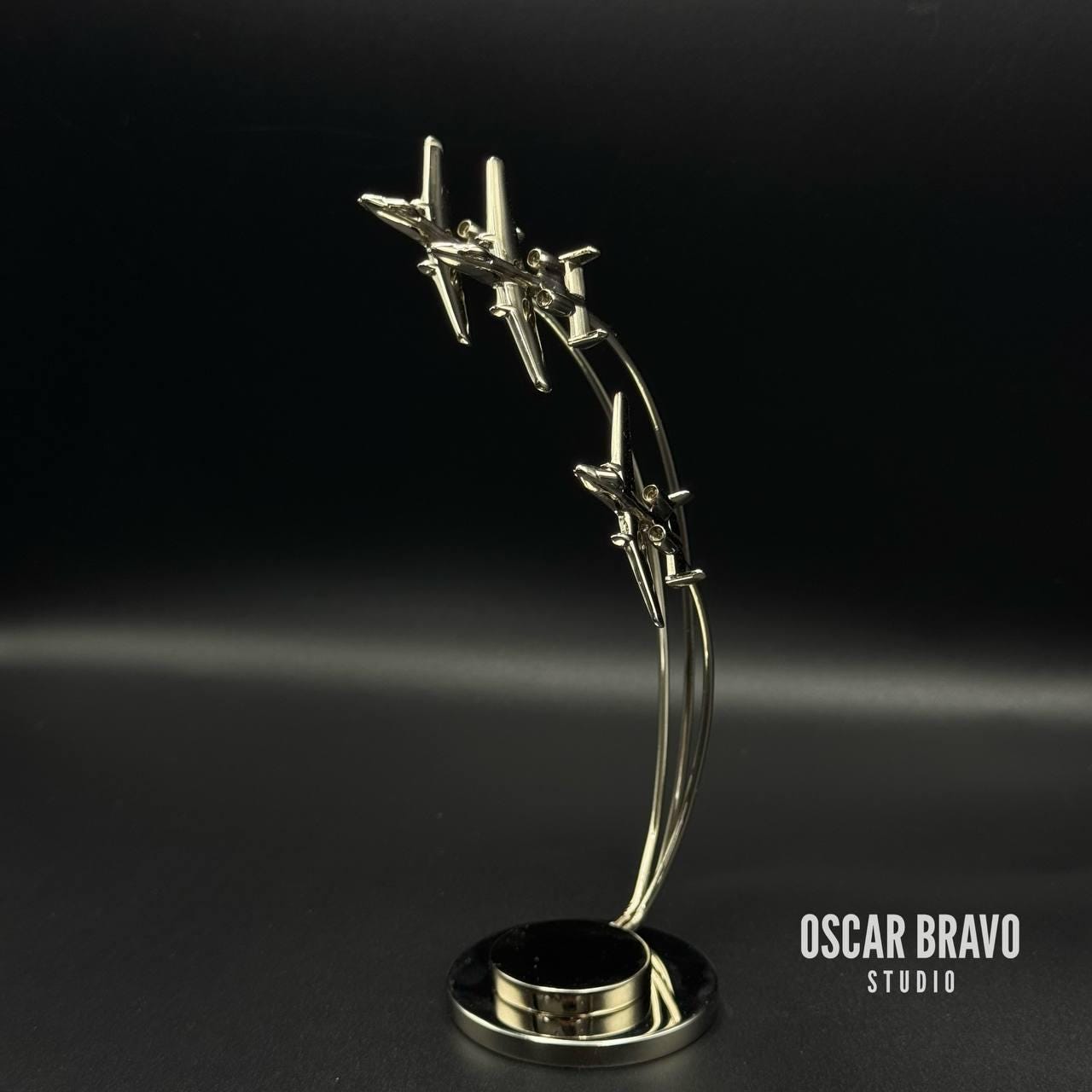 A10 Warthog Formation Model – Fighter Jet Display, Pilot Gift, Aircrew & Veteran Collectible, Military Desk Decor OSCAR BRAVO STUDIO